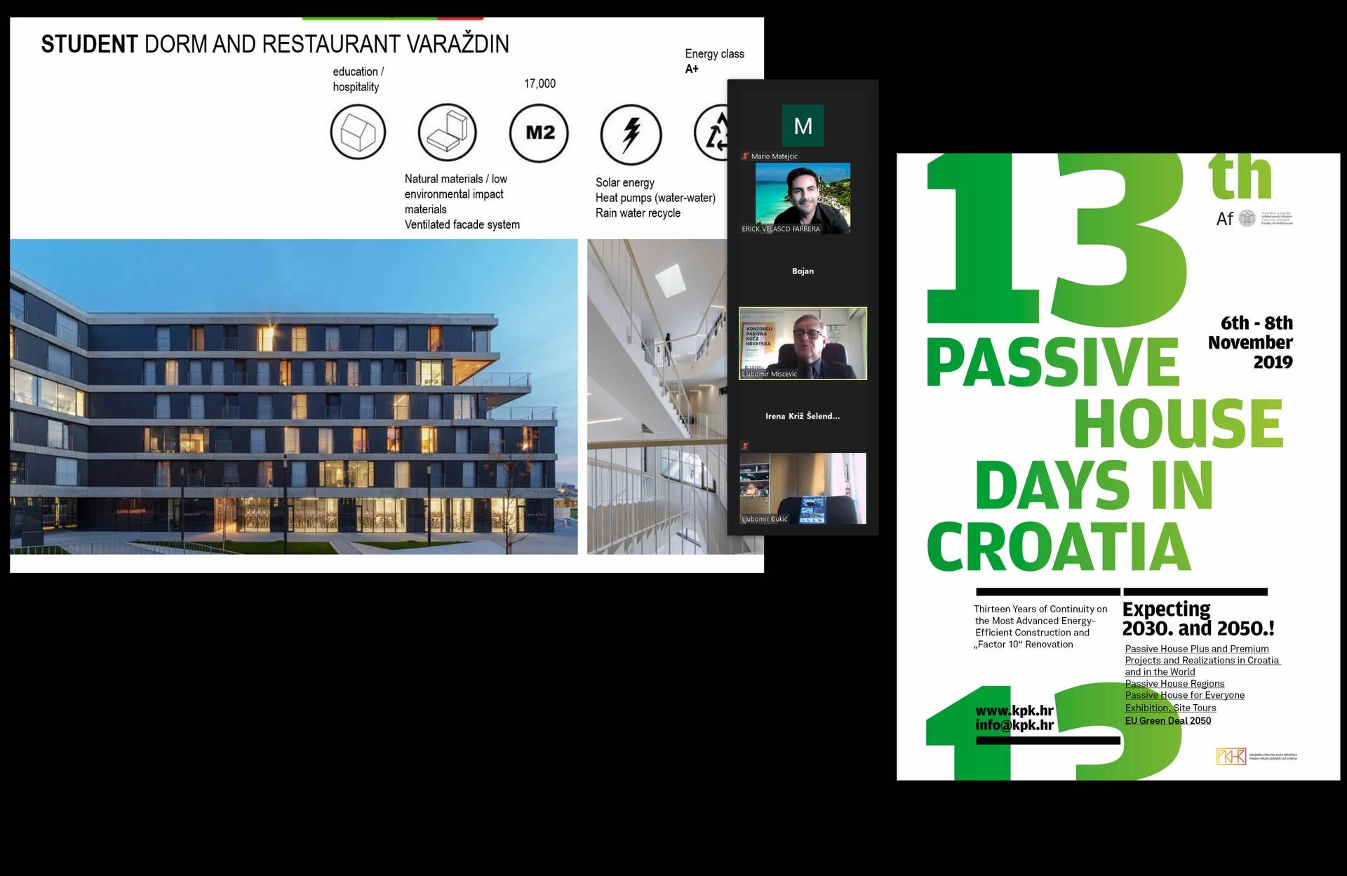 SANGRAD + AVP on the13th PASSIVE HOUSE DAYS IN CROATIA