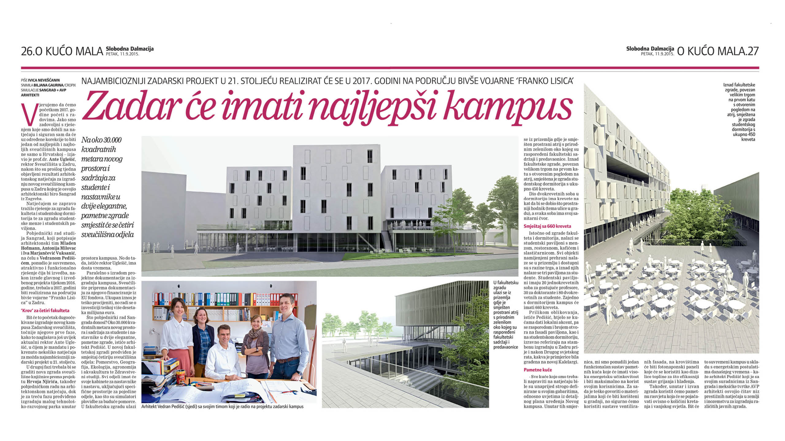 SANGRAD + AVP INTERVIEW FOR SLOBODNA DALMACIJA