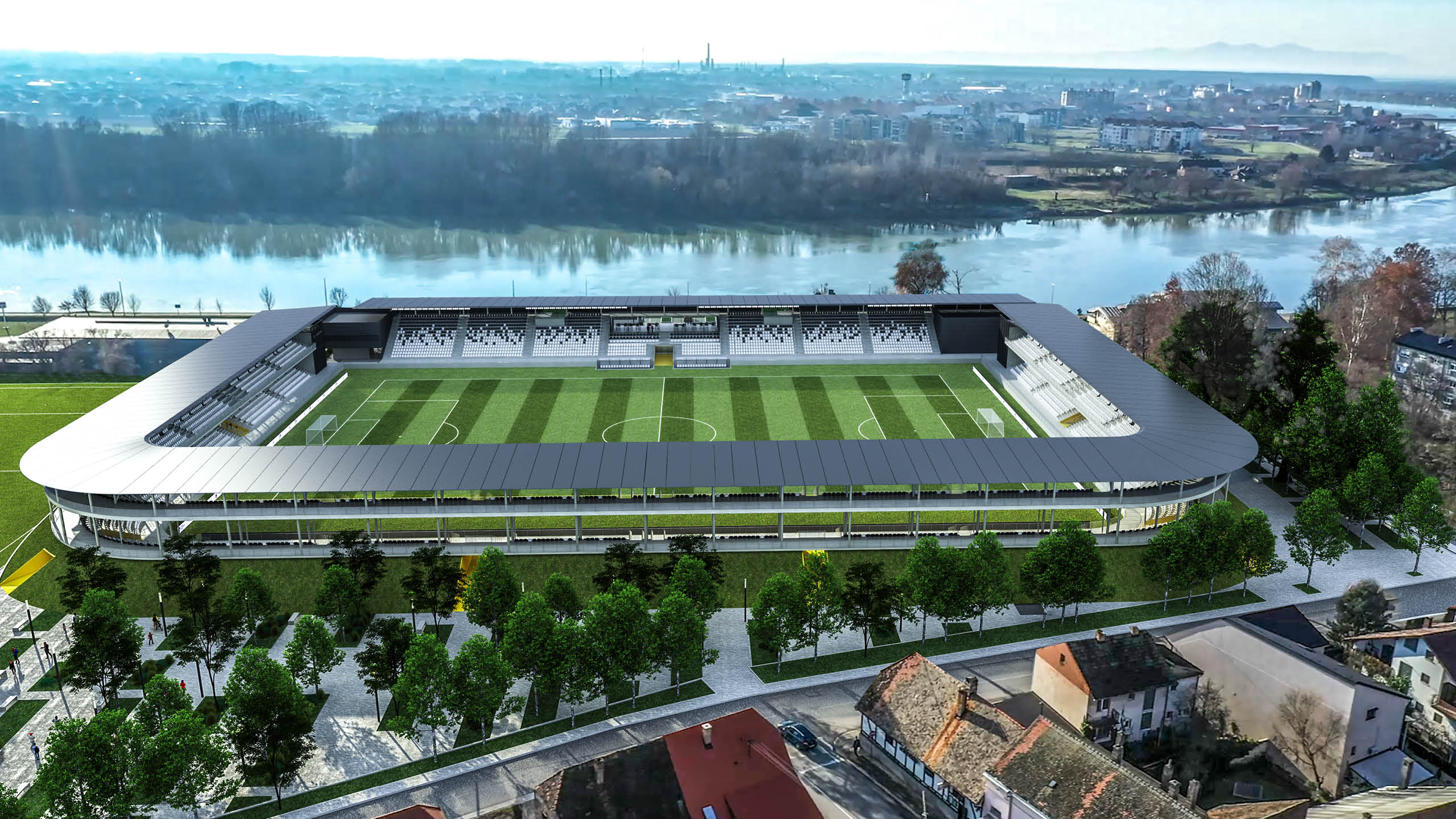 STADIUM ON THE SAVA RIVER