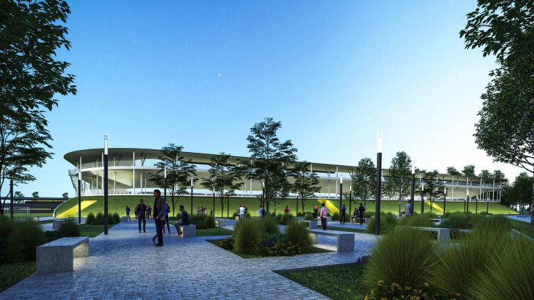 STADIUM ON THE SAVA RIVER