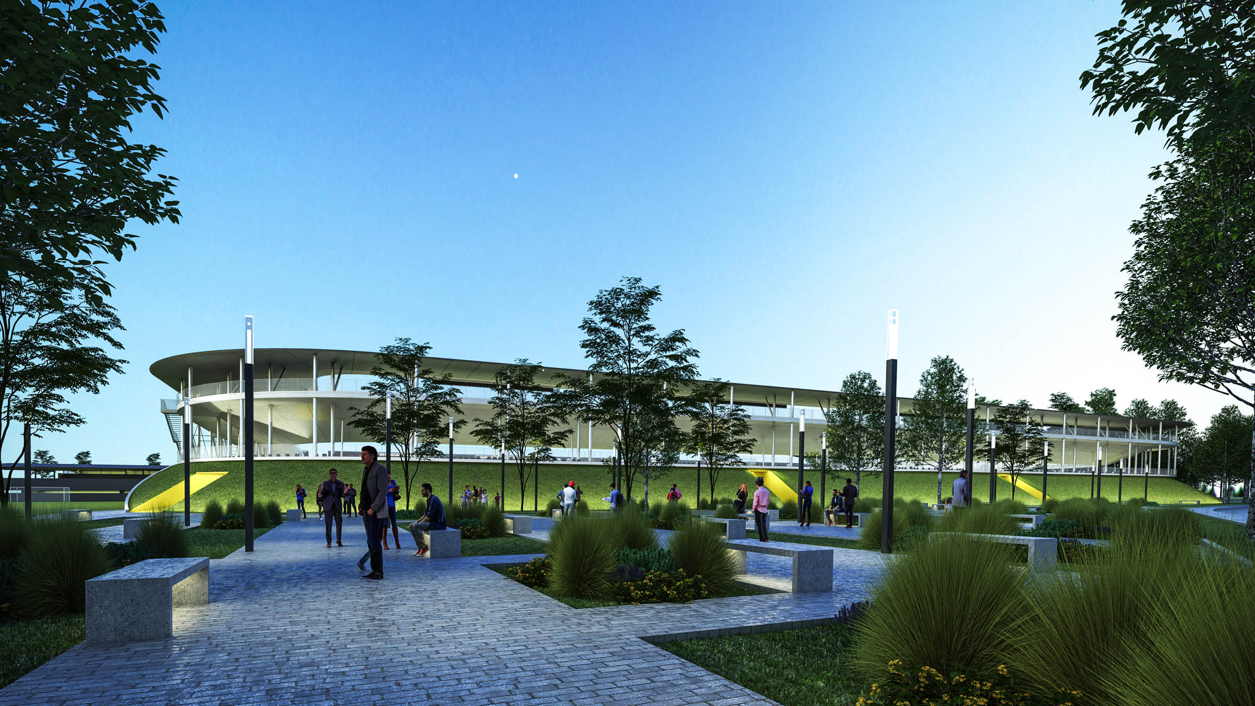 STADIUM ON THE SAVA RIVER