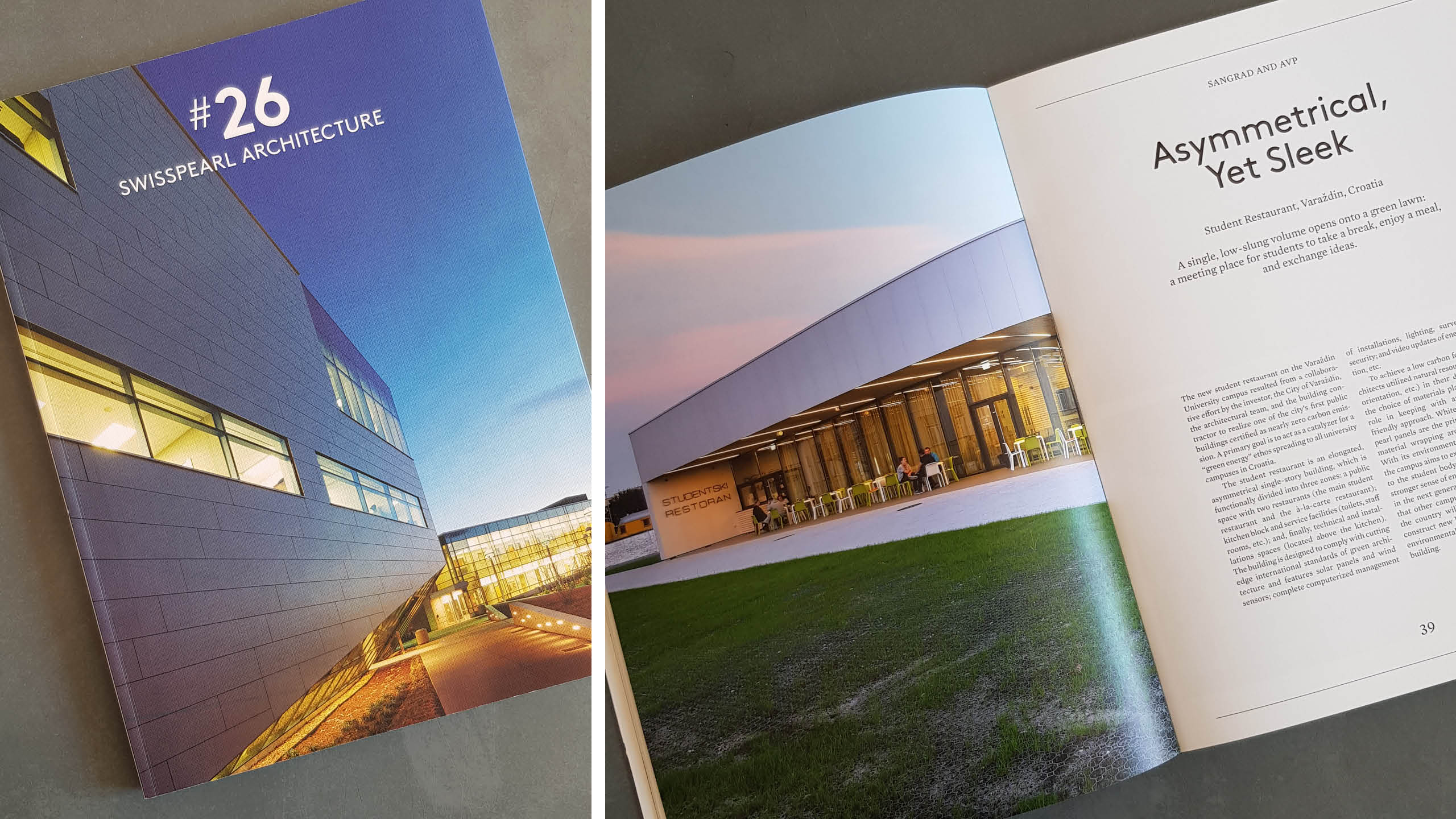 STUDENT RESTAURANT VARAŽDIN_SWISSPEARL publication