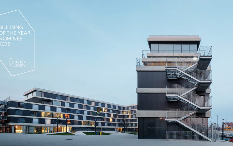 STUDENTSKI DOM U VARAŽDINU ZA BUILDING OF THE YEAR 2022_Archdaily