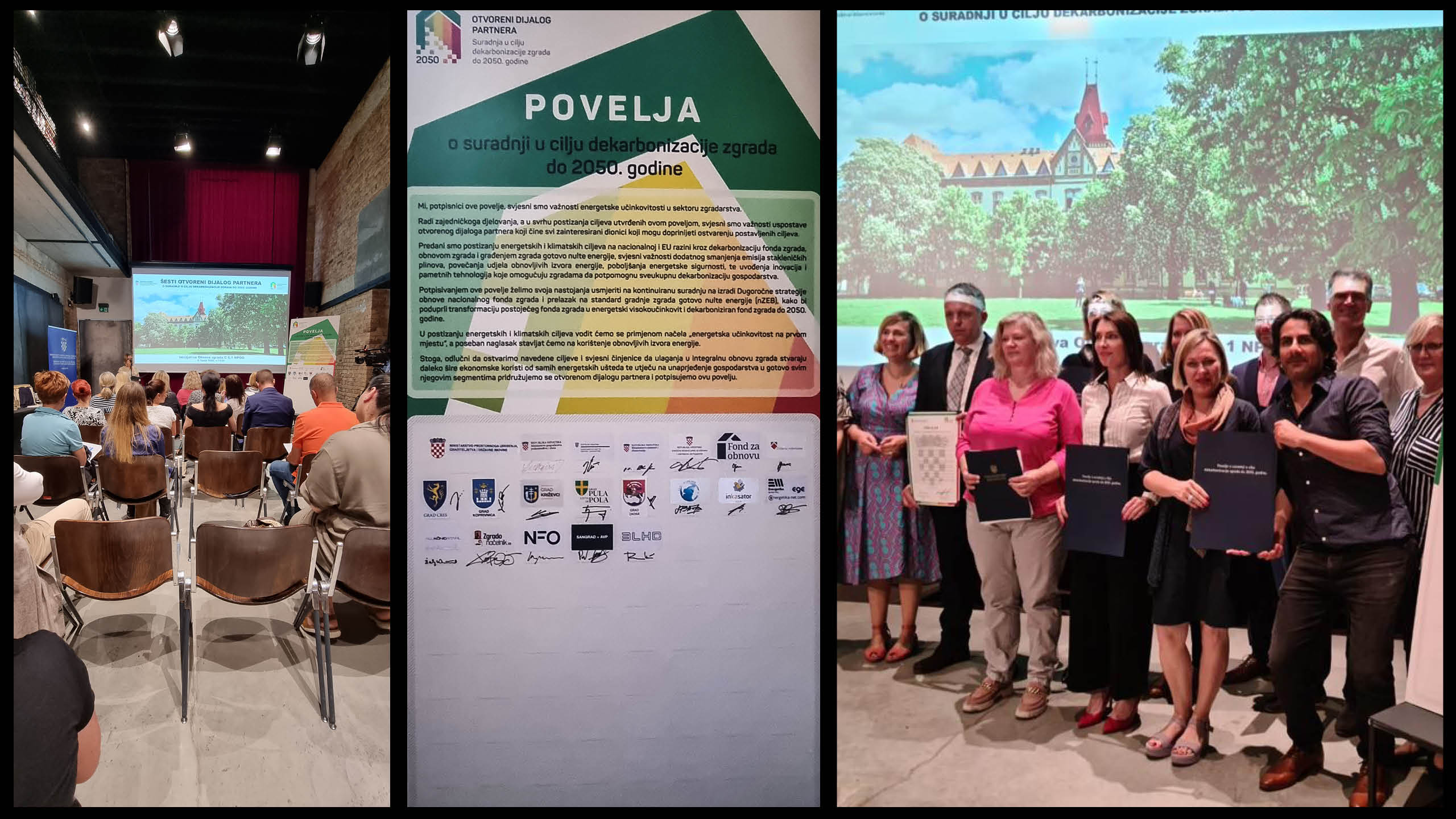 SANGRAD + AVP POTPISALI POVELJU O DEKARBONIZACIJI DO 2050