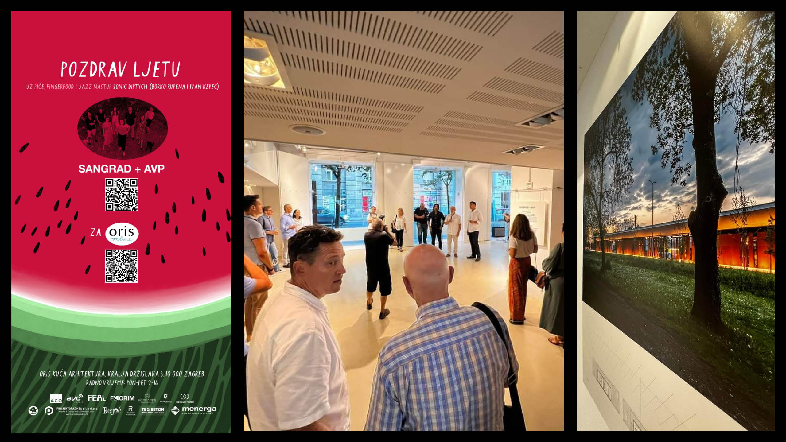 SANGRAD+AVP:  POZDRAV LJETU IZLOŽBA PROJEKATA U ORISU