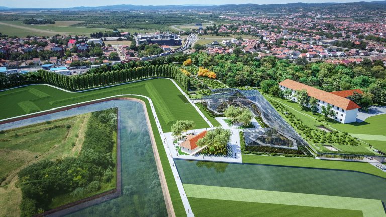 BOTANICAL GARDEN IN SLAVONSKI BROD