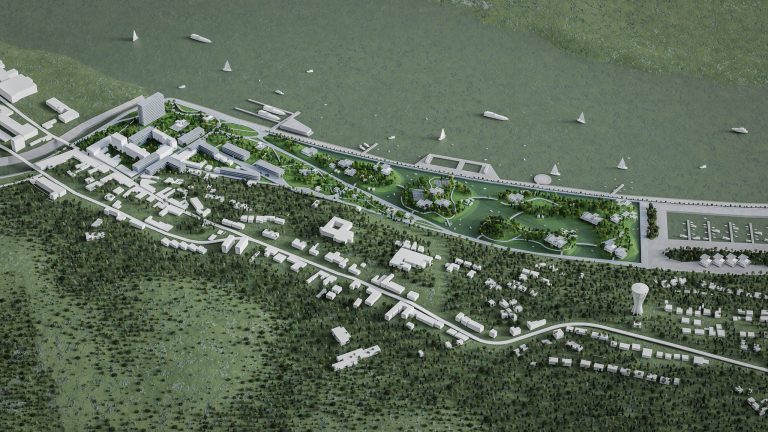 RIGHT BANK ZONE ALONG THE DANUBE IN VUKOVAR