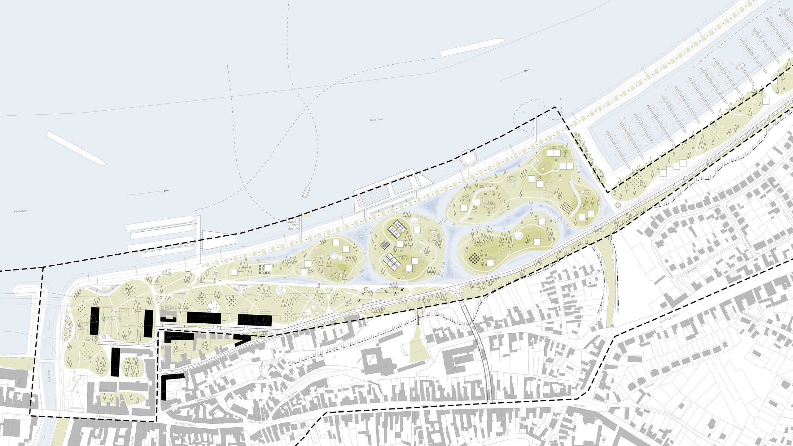 RIGHT BANK ZONE ALONG THE DANUBE IN VUKOVAR