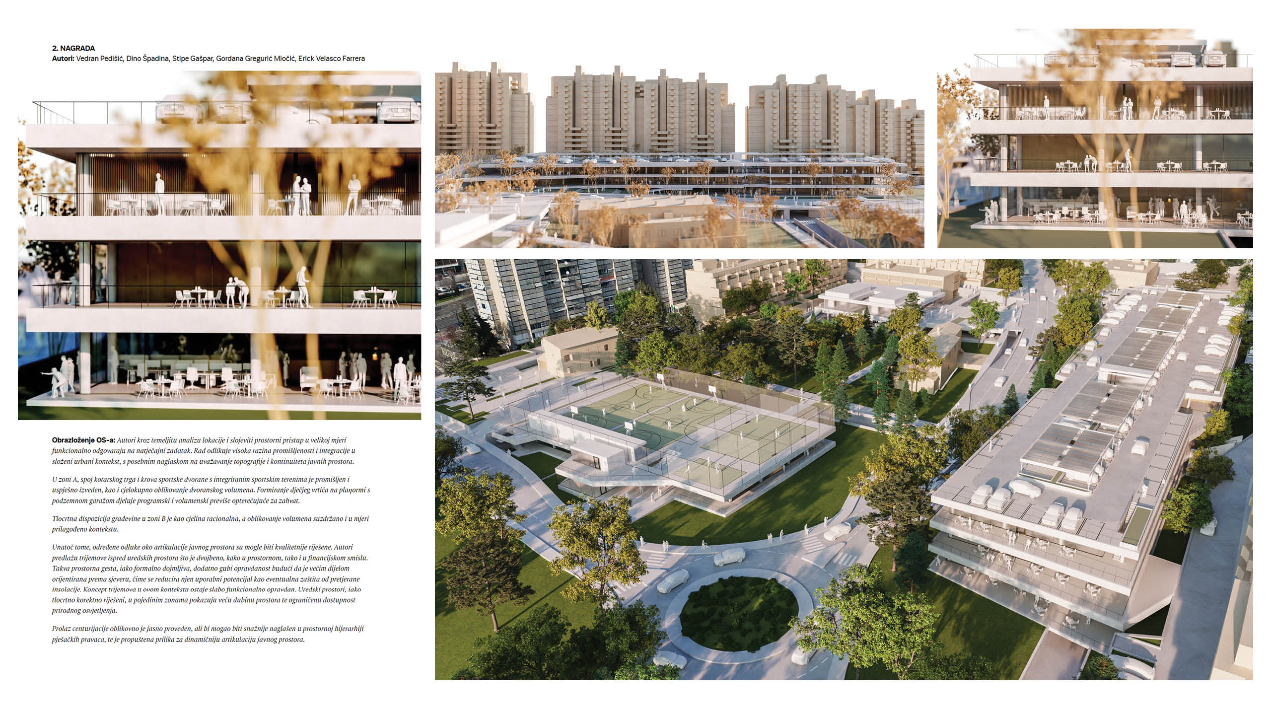 COMPETITION FOR THE INTERSECTION OF MOLIŠKIH HRVATA STREET AND TRSTENIKA ROAD IN SPLIT_2ND PRIZE