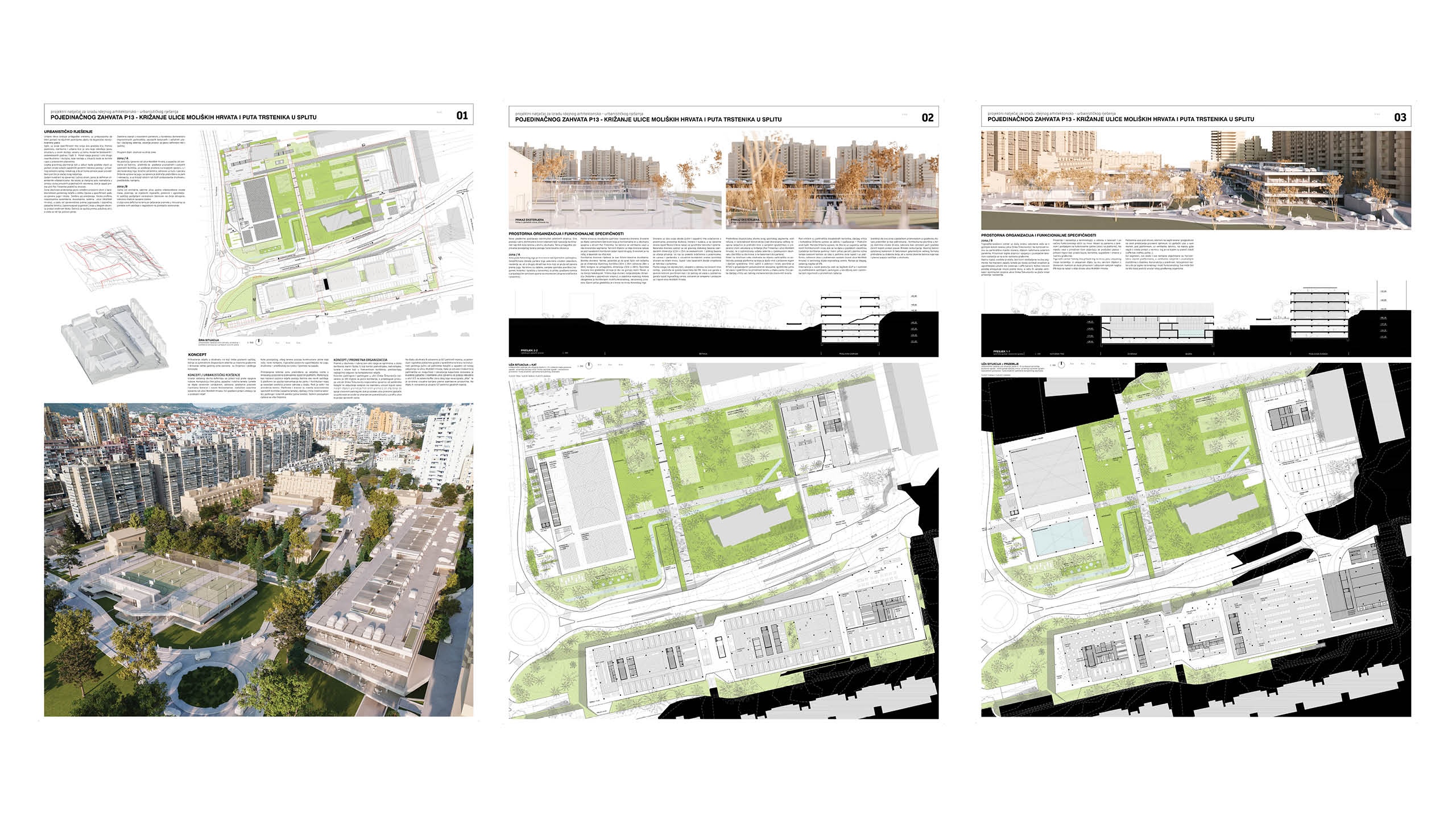KRIŽANJE ULICE MOLIŠKIH HRVATA I PUTA TRSTENIKA U SPLITU